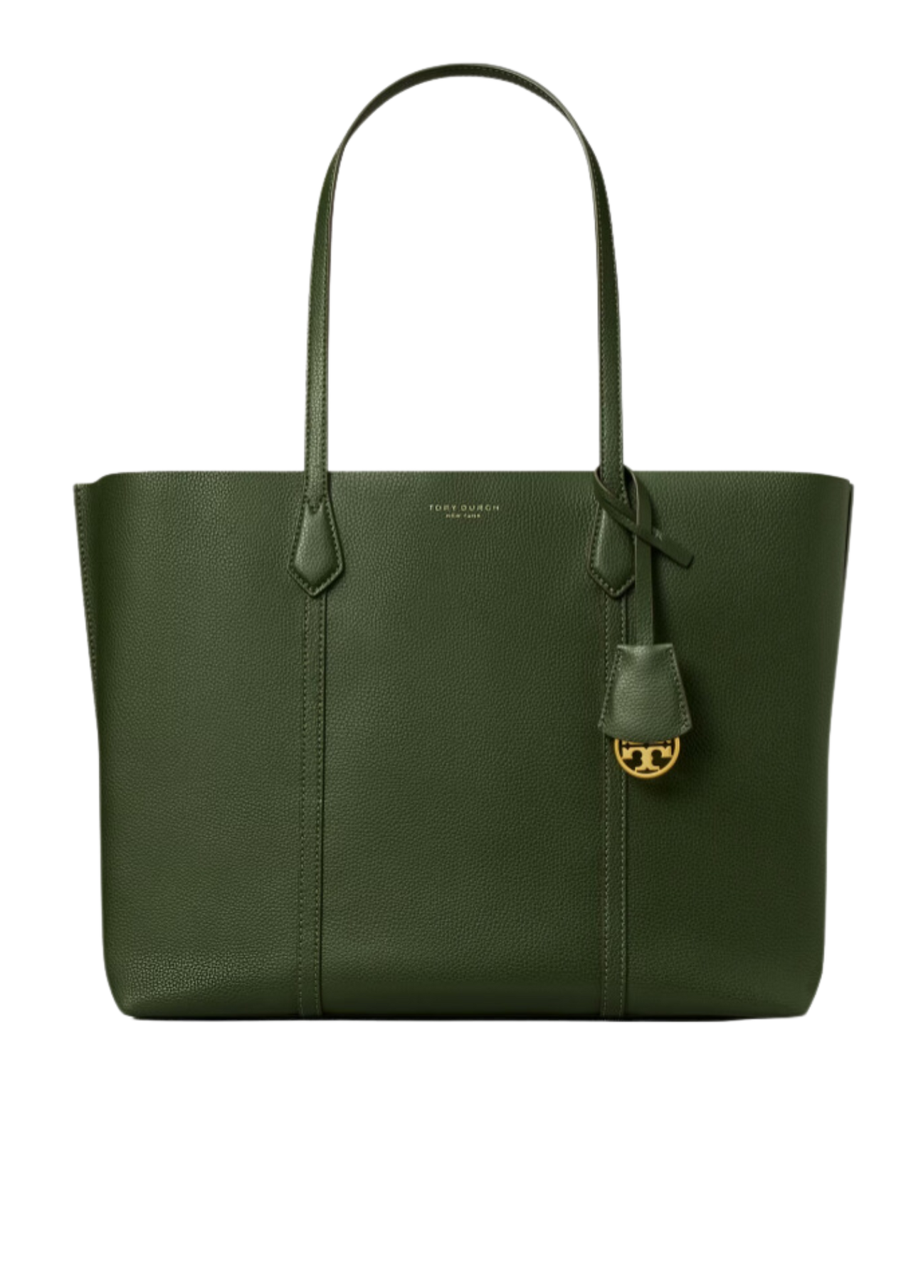 Perry Triple-Compartment Tote - Basil