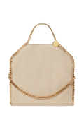Falabella Fold-Over Tote Bag - Butter Cream