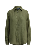 Classic Fit Linskjorta - Supply Olive