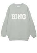 Tyler Sweatshirt Satin Bing - Sage Green