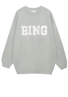 Tyler Sweatshirt Satin Bing - Sage Green