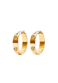 Small Miller Stud Hoop Earring - Tory Gold