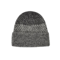 Tine Knit Beanie - Dark Grey Mix