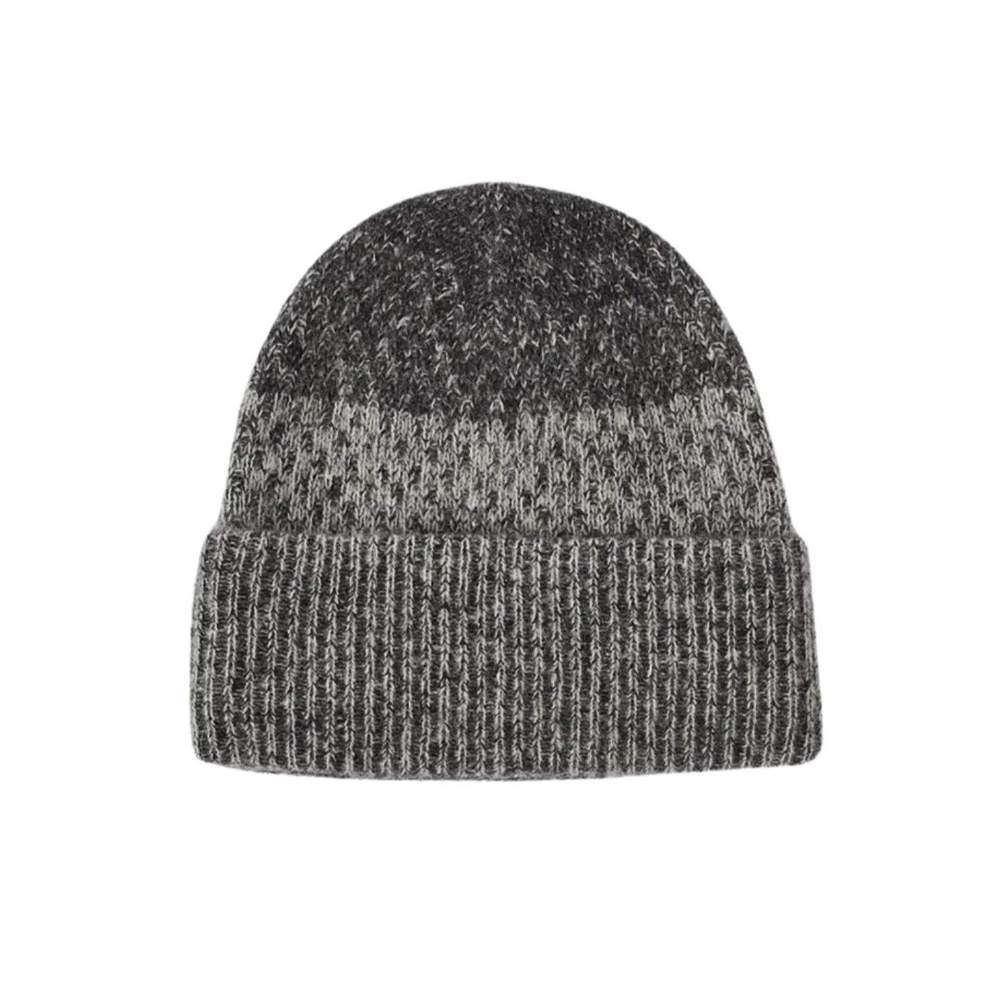 Tine Knit Beanie - Dark Grey Mix