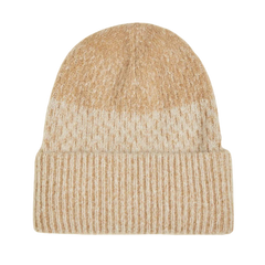 Tine Knit Beanie - Sand Mix