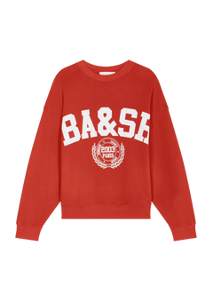 Sweatshirt Benjamin - Rouge