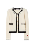 Gweneth Jacket - Ecru/Black
