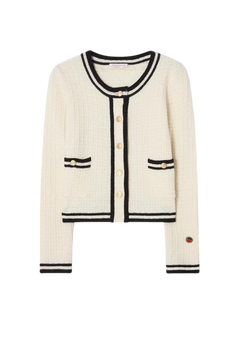 Gweneth Jacket - Ecru/Black
