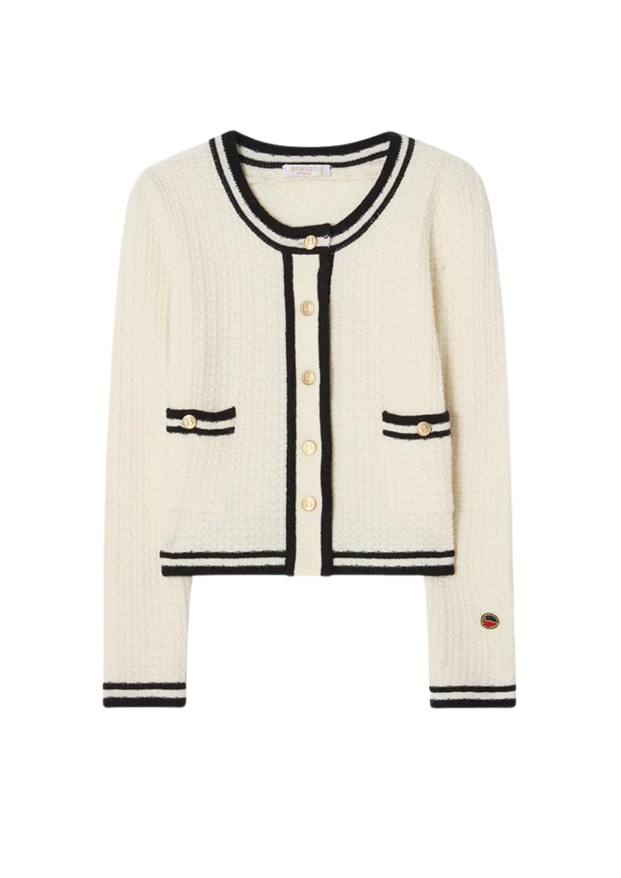 Gweneth Jacket - Ecru/Black