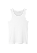 Riviera Ribbed Tank - Salt