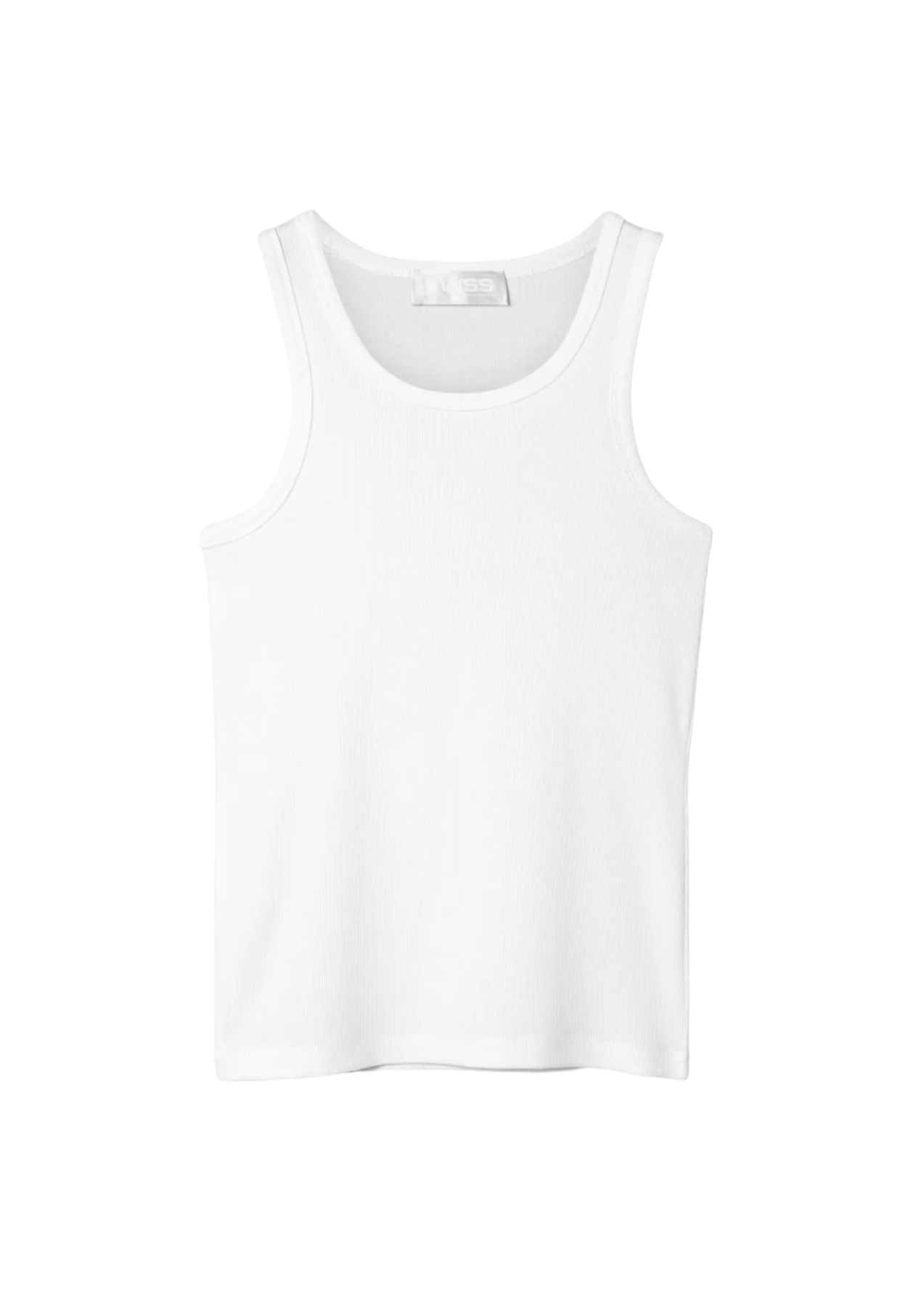 Riviera Ribbed Tank - Salt