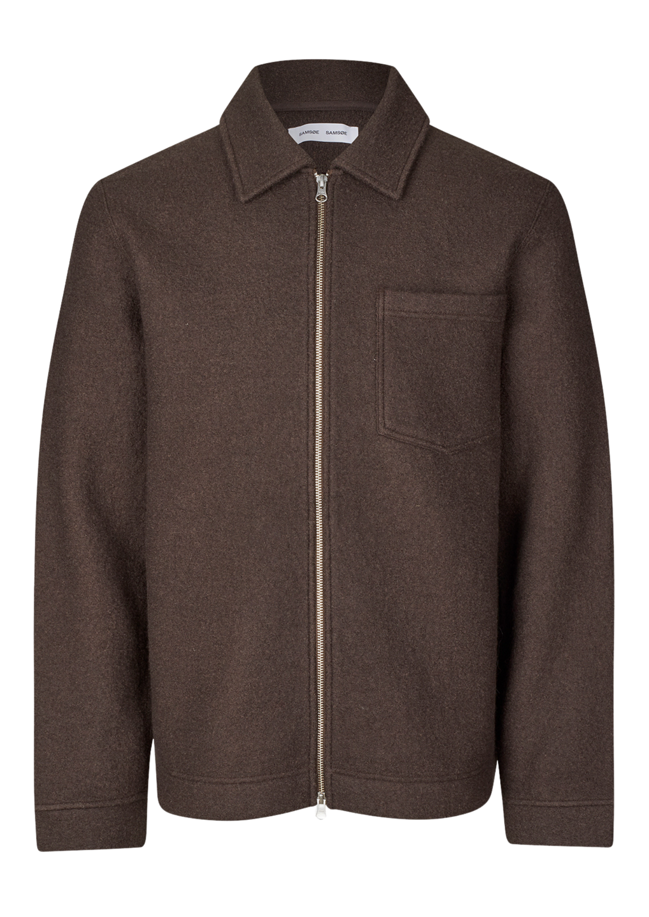 Hannes Full Zip 14612 - Turkish Coffee