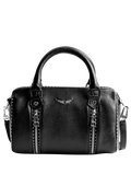 XS Sunny Grained Leather + Stu - Svart