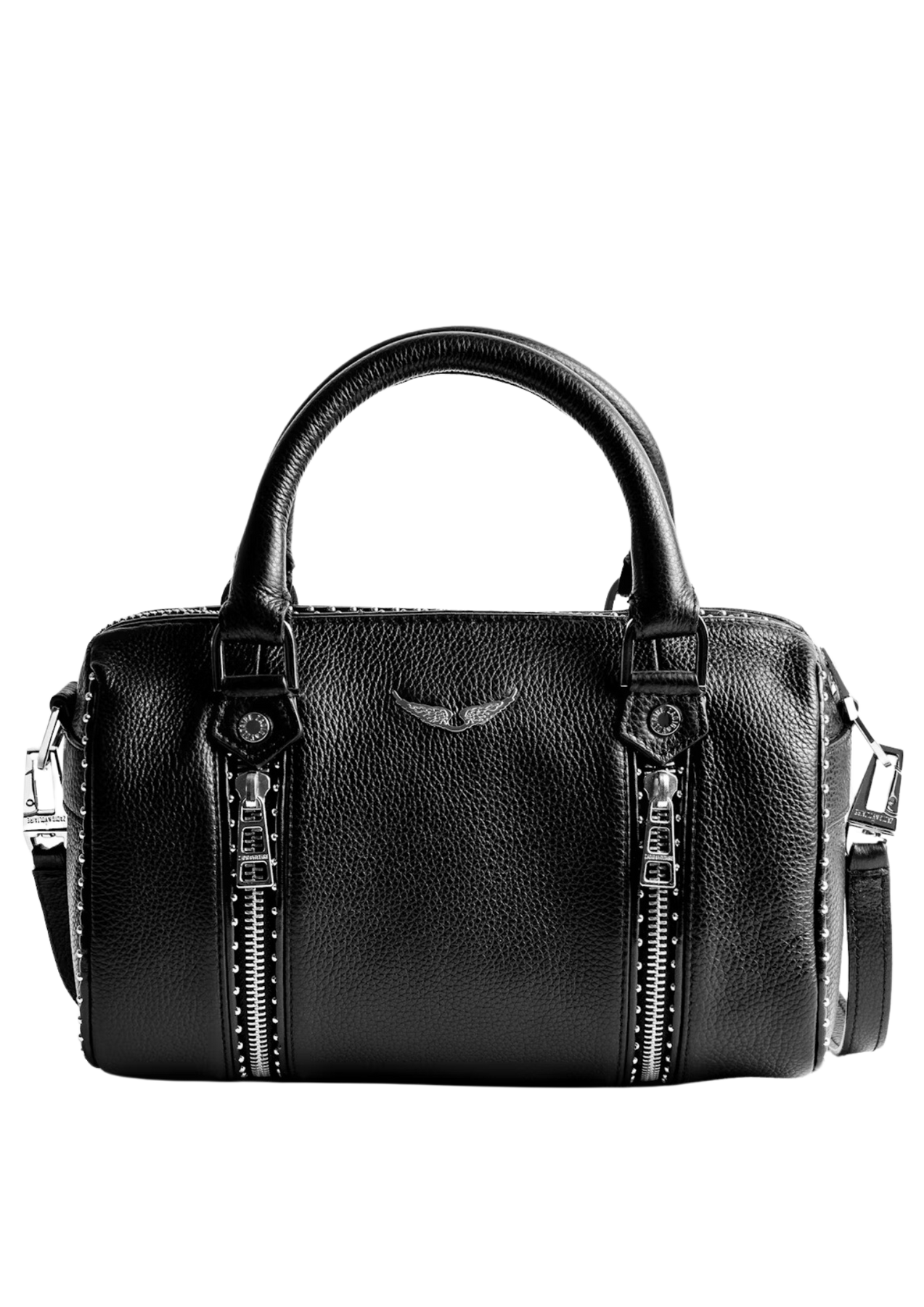 XS Sunny Grained Leather + Stu - Svart