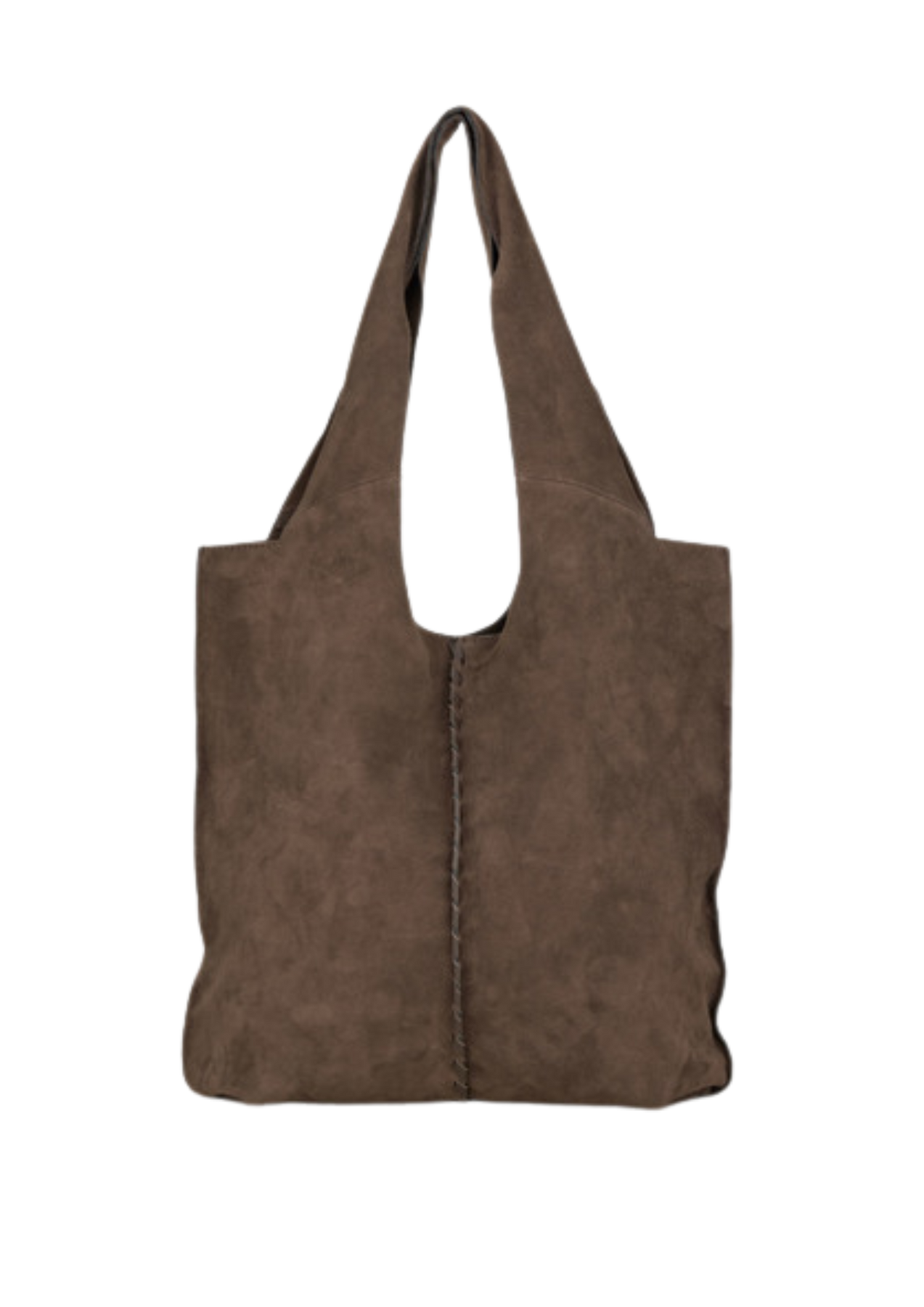 Suede Danita Bag - Hot Fudge Brown