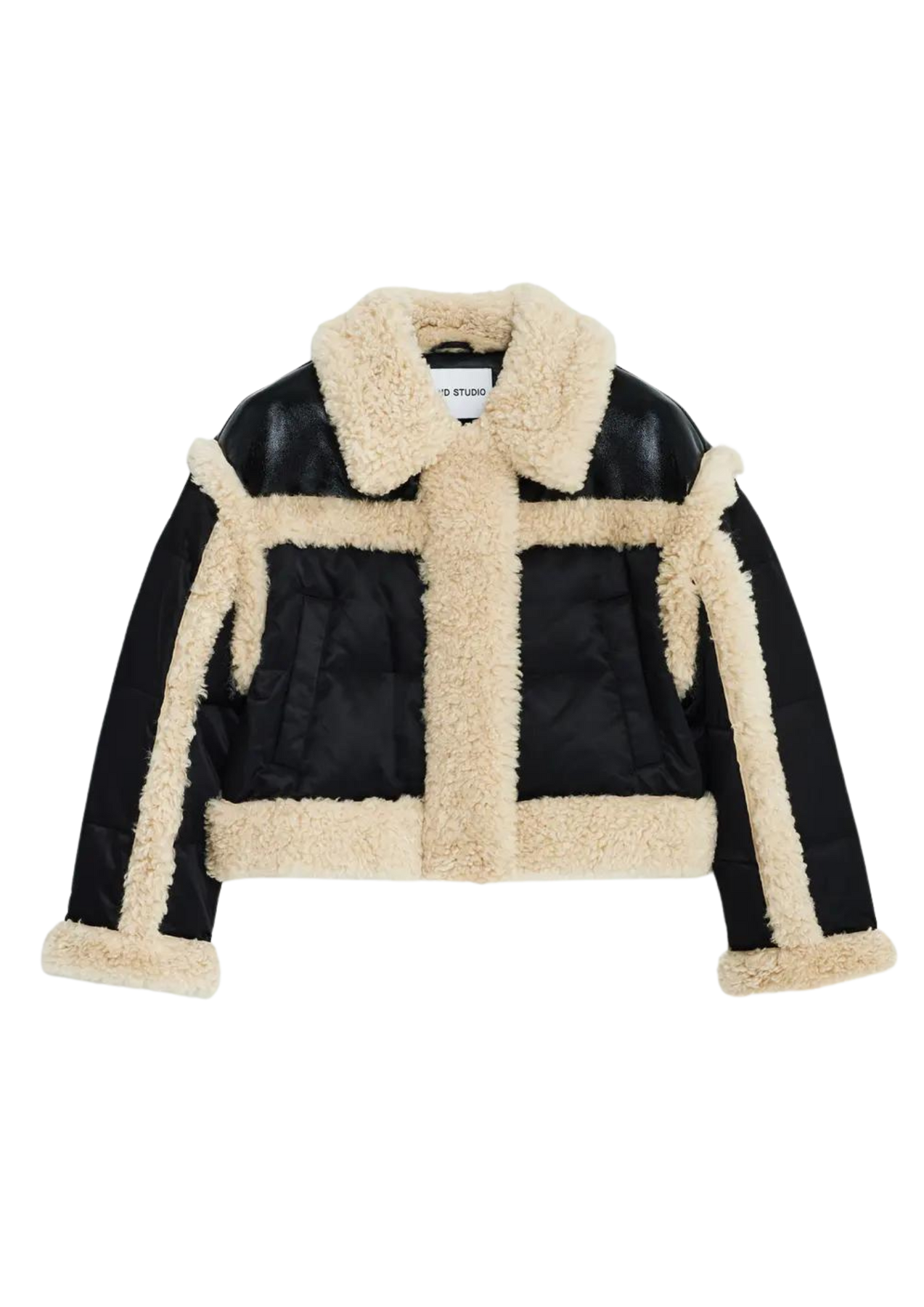 Mary Jacket - Svart/Naturvit