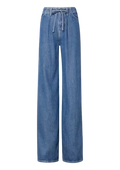 Super Drape Drawstring Wide Leg - Ghost