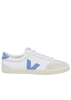 Volley Canvas - White Aqua