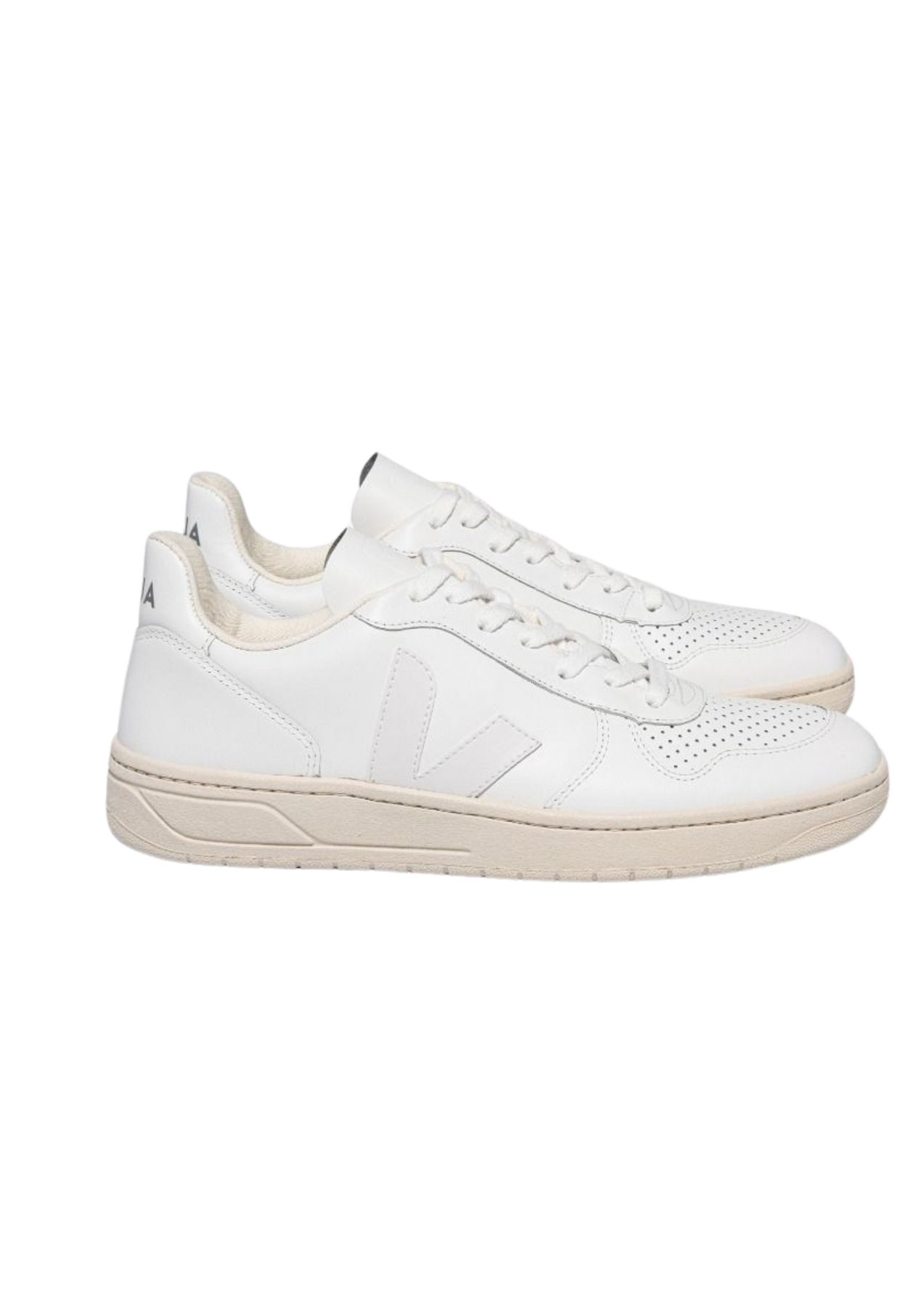 Veja V-10 Leather Sneakers