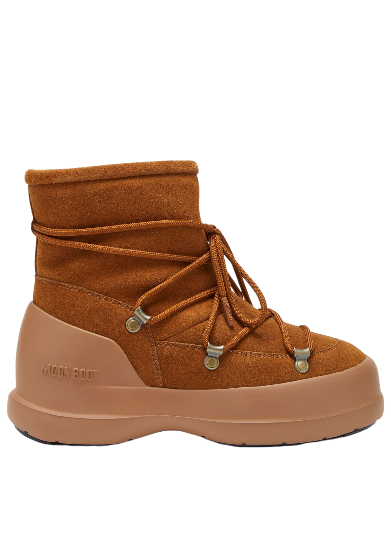 Luna Boot Suede - Cognac