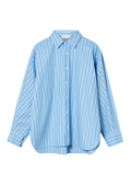 Coastal Shirt - Cornflower Blue Stripe
