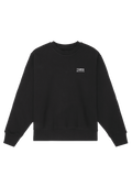 Organic Fitted Crewneck - Black