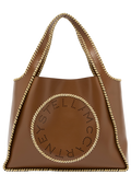 Logo Tote Bag Eco Alter Mat & Raffia Braid - Tan