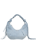 Cocoon Denim Micro Bag - Light Blue Mix