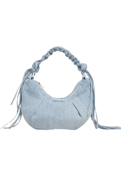 Cocoon Denim Micro Bag - Light Blue Mix
