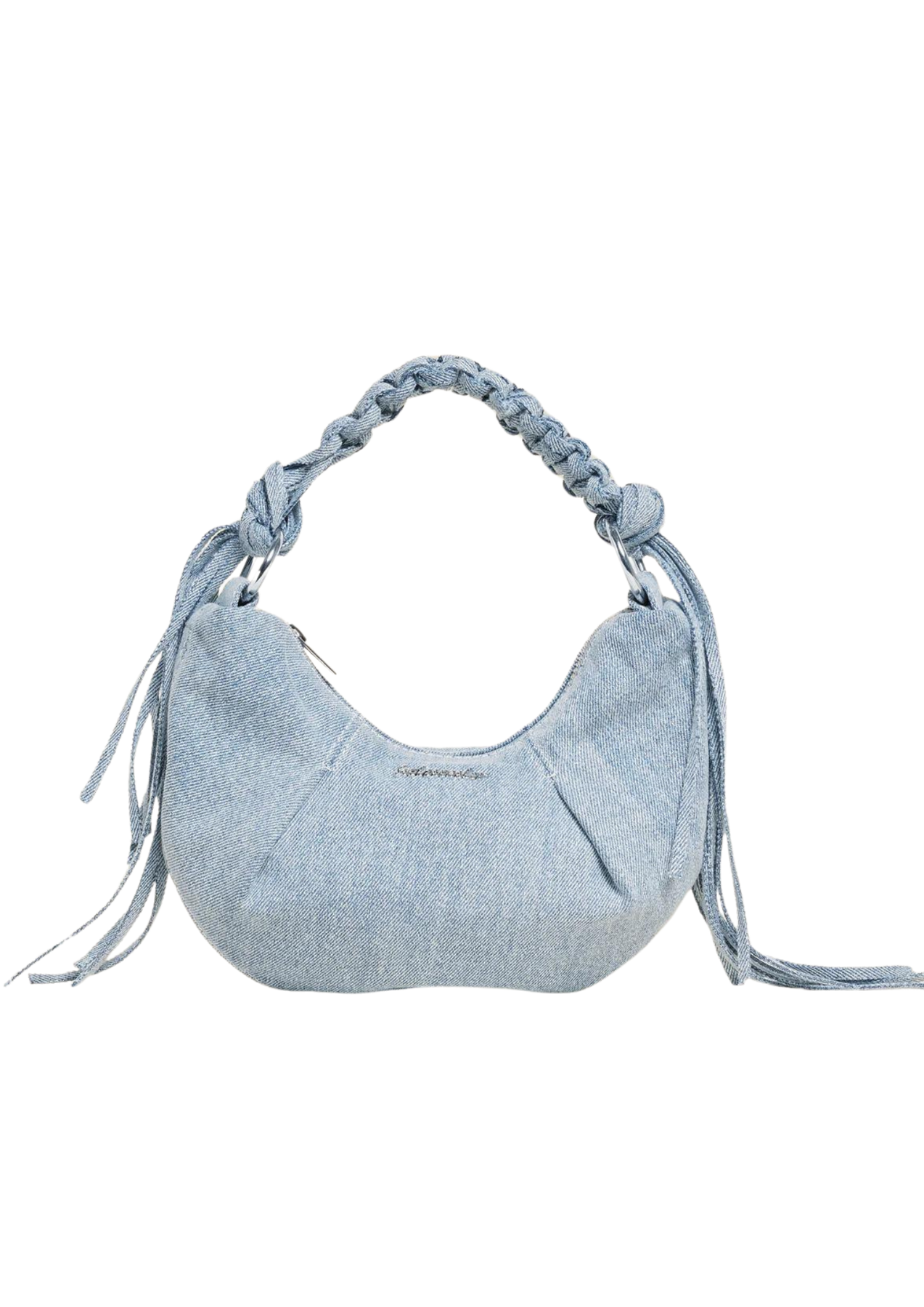 Cocoon Denim Micro Bag - Light Blue Mix