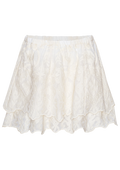 Ellinoric Lace Minikjol - Vintage White