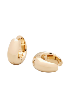 Ice Hoops Small - Gold