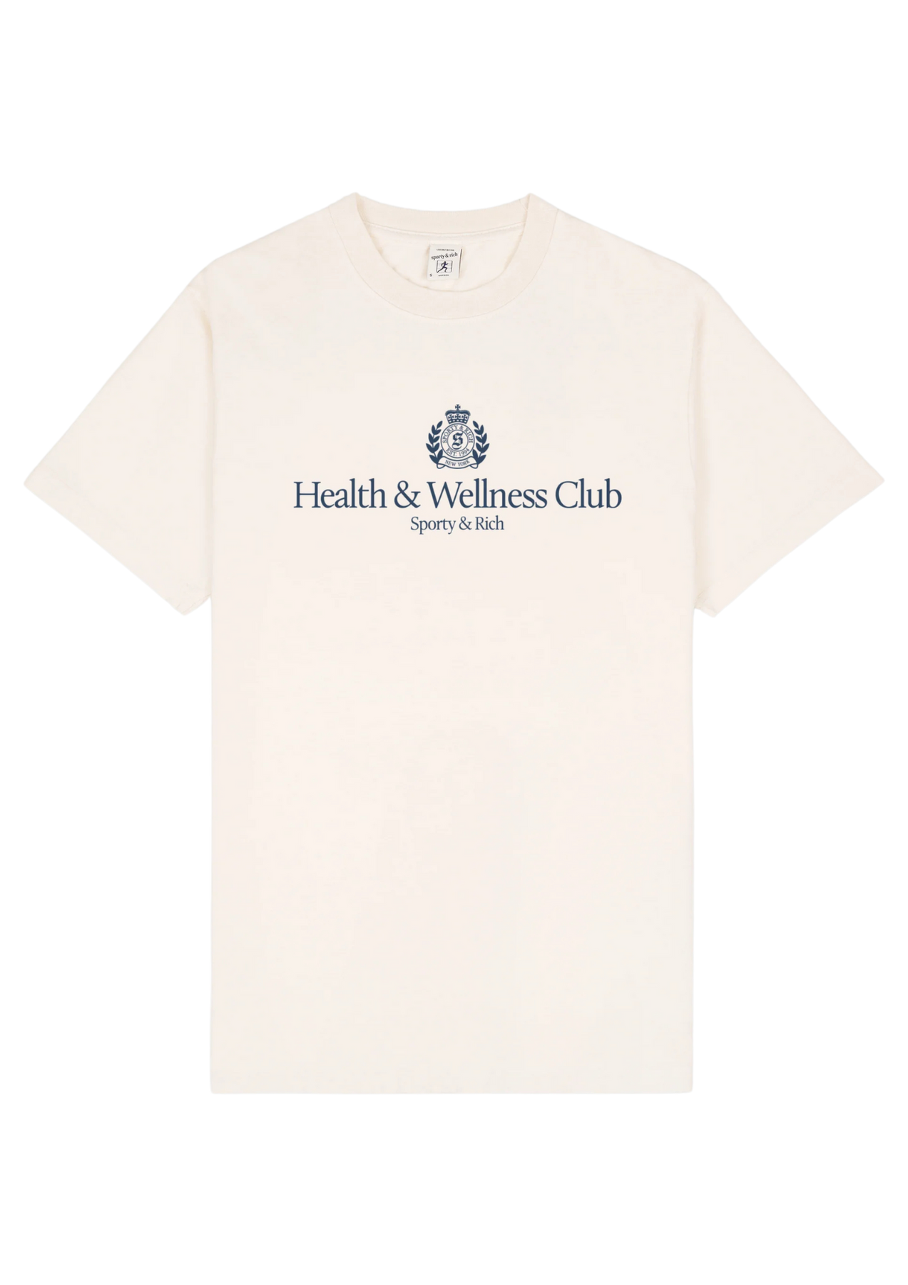 H&W Crest T-Shirt - Cream