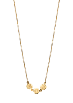 The Mom Necklace - Gold