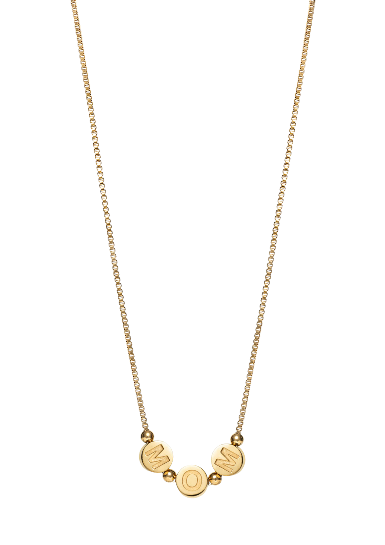 The Mom Necklace - Gold