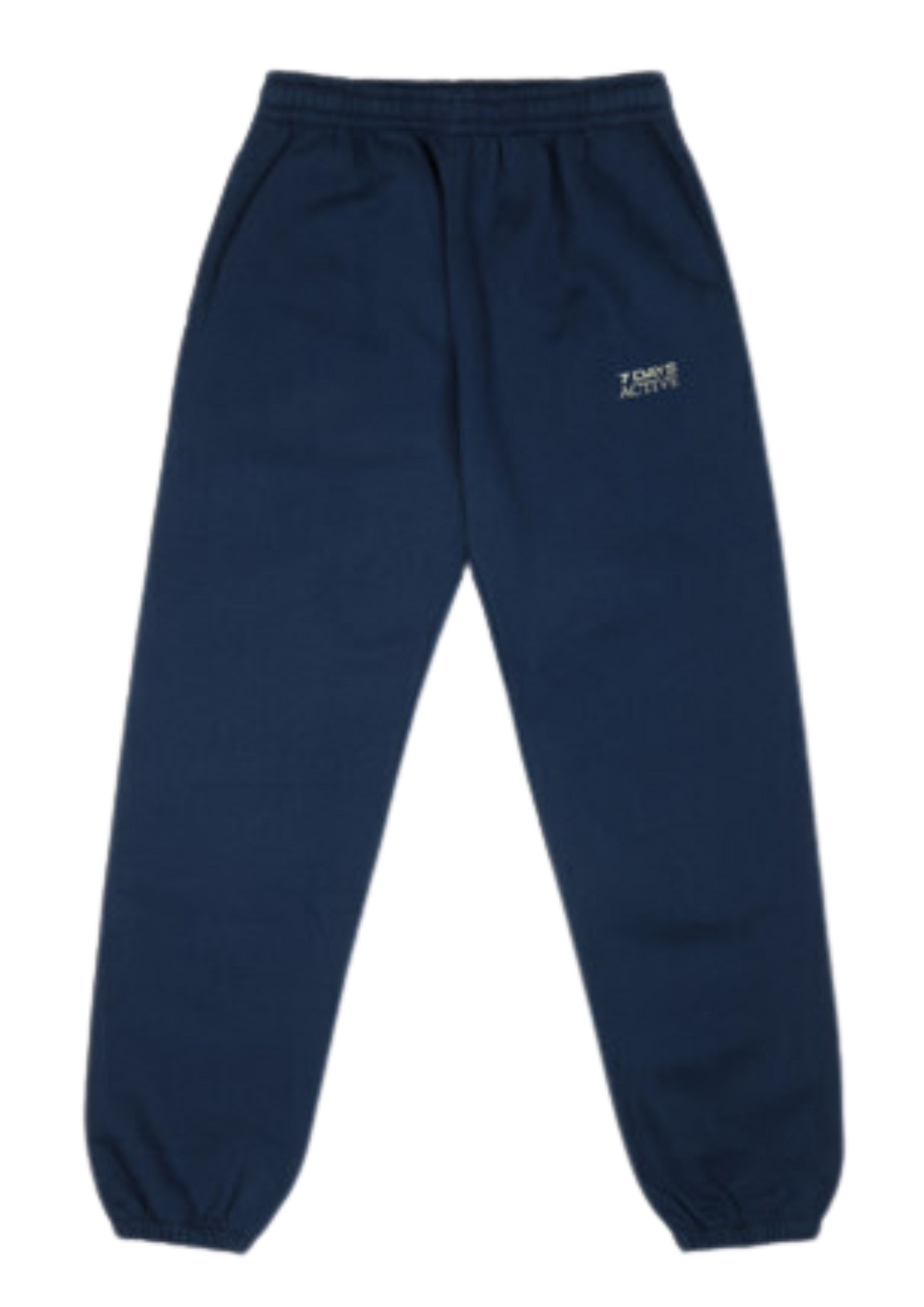 Organic Fitted Sweat Pants - Pageant Blue