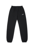 Organic Fitted Sweatpants - Black