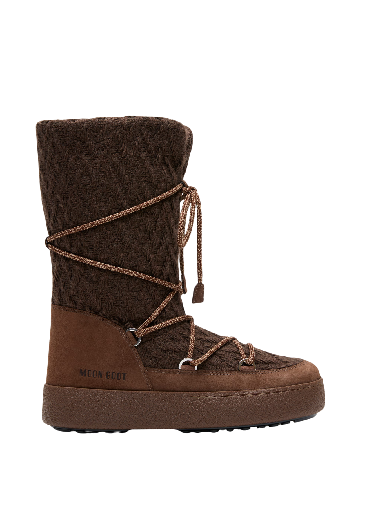 Moon Boot x Guest In Residence Ltrack Knit - Cocoa