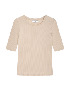 Alba Lyocell Rib - Beige