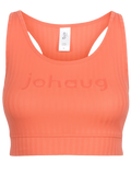 Rib Tech Top - Light Coral