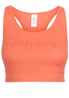 Rib Tech Top - Light Coral