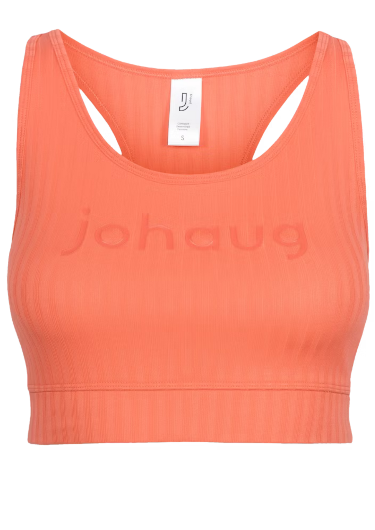 Rib Tech Top - Light Coral