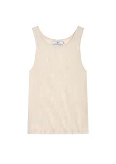Clyde Lyocell Rib - Ecru
