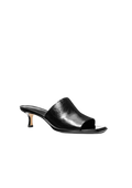 Lara Kitten Sandal - Black