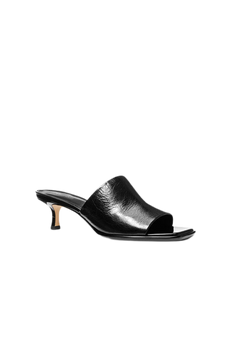 Lara Kitten Sandal - Black