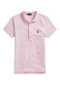 Slim Fit Stretch Polo Shirt - Sunkissed Pink