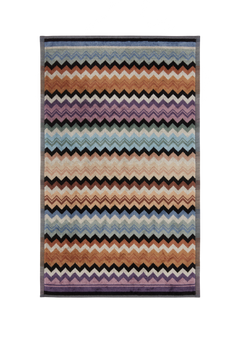 Adam Hand Towel - Black Multicolor