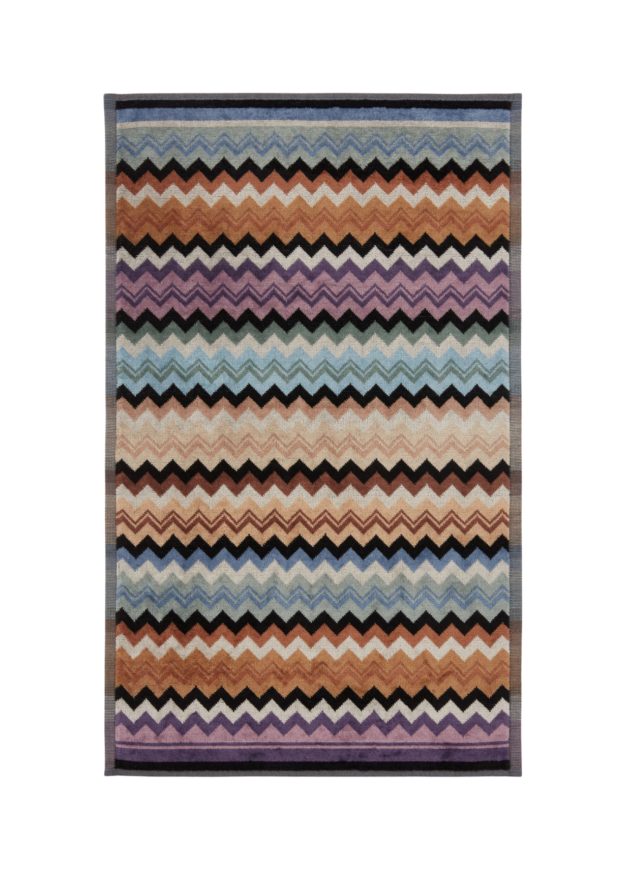 Missoni Home Adam Handduk - Svart Flerfärgad