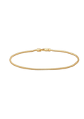 Snake Armband Slim (7 Inches) - Guld
