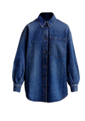 Alex Shirt - Washed Dark Blue
